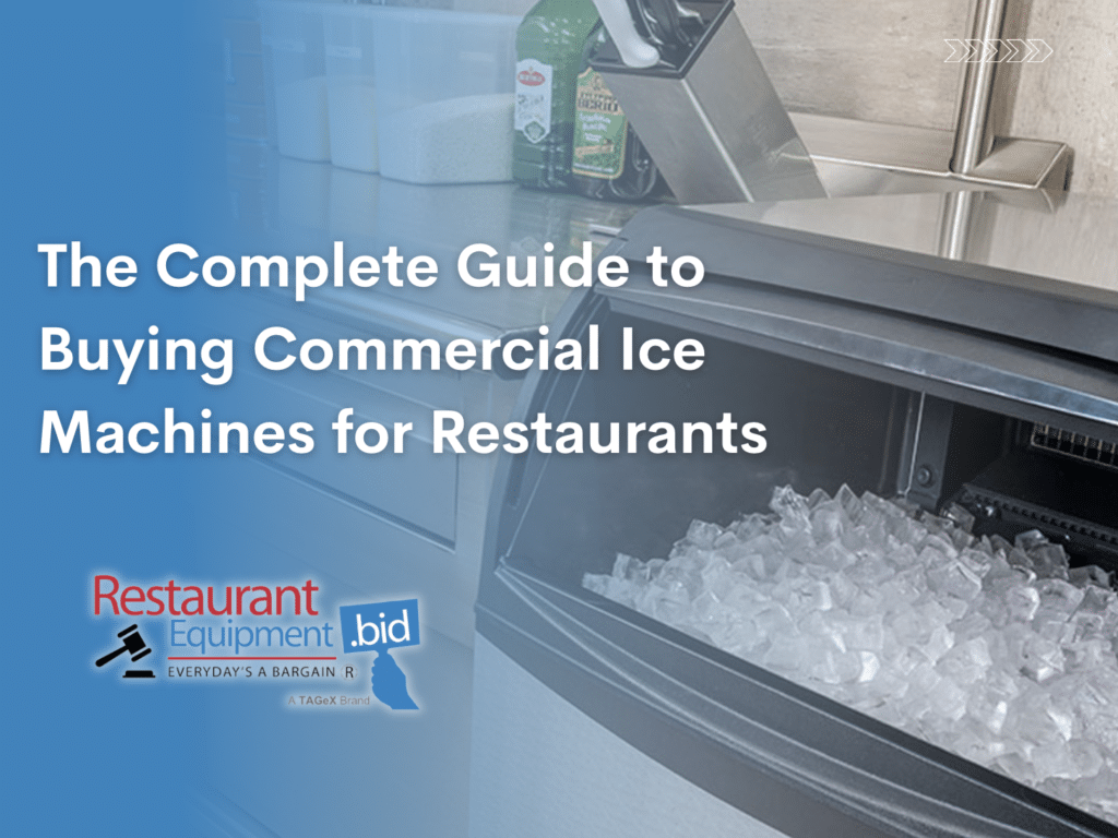 Commercial Ice Machines for Restaurants